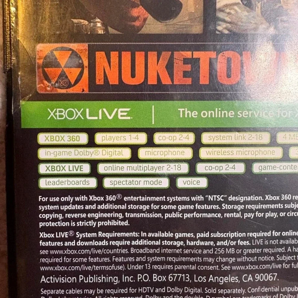 Call of Duty: Black Ops II (Microsoft Xbox 360, 2012)